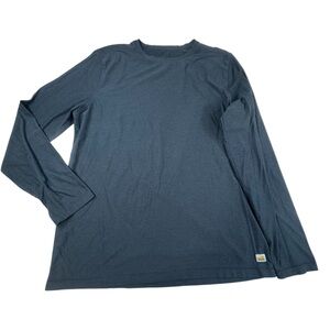 !!!! SOLD !!!! T-Shirt Men Large Blue Performance Soft Stretch Athleisure Tee